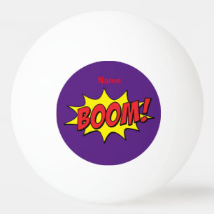 Balle De Ping Pong Cartoon Boom Thunder_Cove
