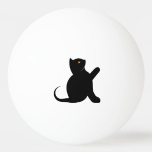 Balle De Ping Pong Cat dit bonjour