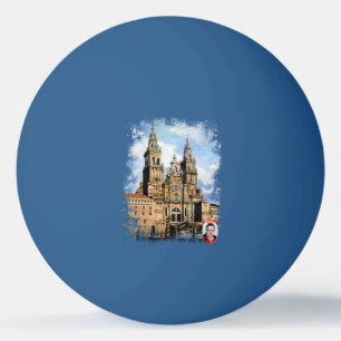 Balle De Ping Pong Cathédrale Santiago de Compostela (A La Corogne)