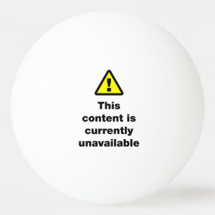 Balle De Ping Pong ⚠ Ce Contenu N'Est Actuellement Pas Disponible