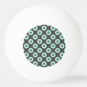 Balle De Ping Pong Cercles mixtes gris par Shirley Taylor