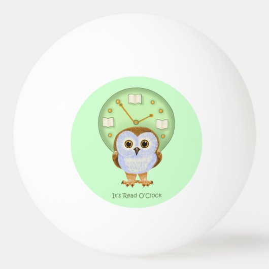 Balle De Ping Pong C'est heure lue (Dos)