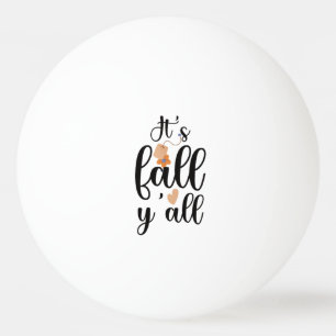 Balle De Ping Pong C'est le sac à thé mignon de l'automne.