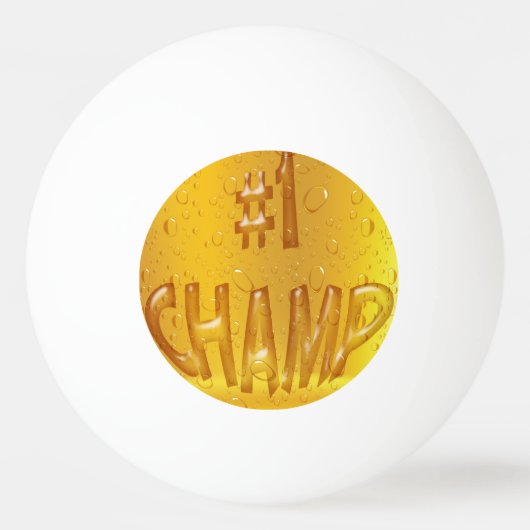 Balle De Ping Pong Champ Beer Pong (Dos)