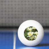 Balle De Ping Pong Champ de tulipes blanches (Filet)