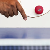 Balle De Ping Pong Chat gris et blanc Tuxedo (Paddle)
