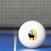 Balle De Ping Pong Chat sur la lune (Filet)