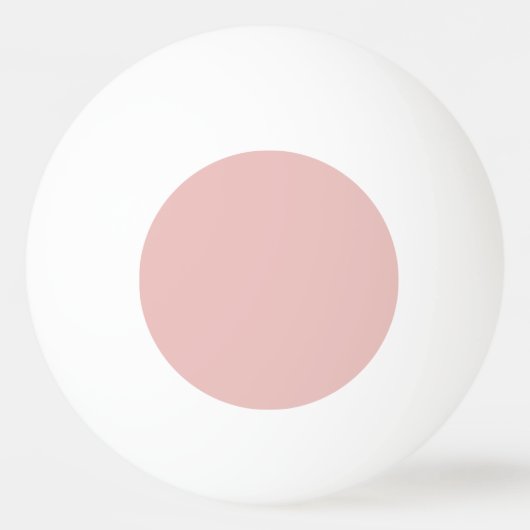 Balle De Ping Pong Chaussons de ballet Couleur solide rose (Devant)
