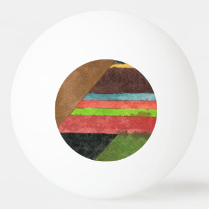 Balle De Ping Pong "Chevrons" Résumé Conception Ping Pong Ball