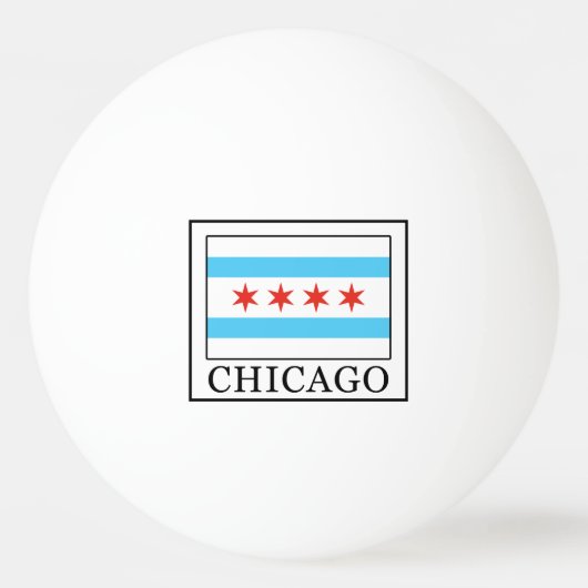 Balle De Ping Pong Chicago (Devant)