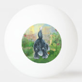 Balle De Ping Pong Chien à mouton escarpé (Dos)