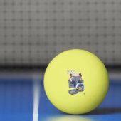 Balle De Ping Pong Chien Chasing Dream Ping Pong Ball (Filet)