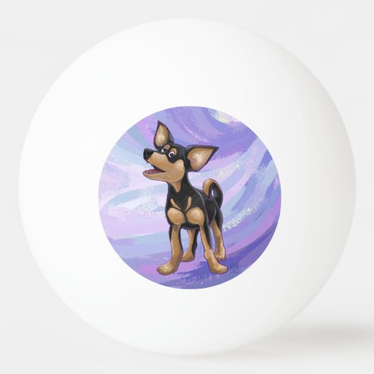 Balle De Ping Pong Chihuahua Cadeaux et accessoires (Devant)