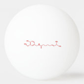 Balle De Ping Pong Chili Capsaicin Formule chimique moléculaire (Dos)