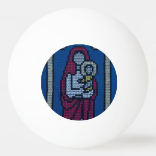 Balle De Ping Pong Christian embroidery