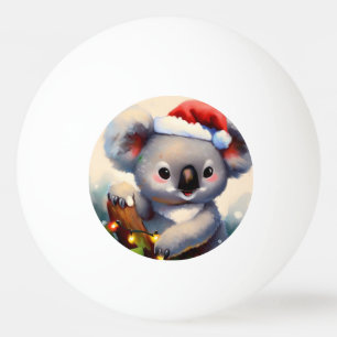 Balle De Ping Pong Christmas Koala (2)