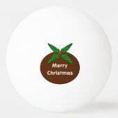 Balle De Ping Pong Christmas Pudding Custom Ping Ping Ball (Dos)
