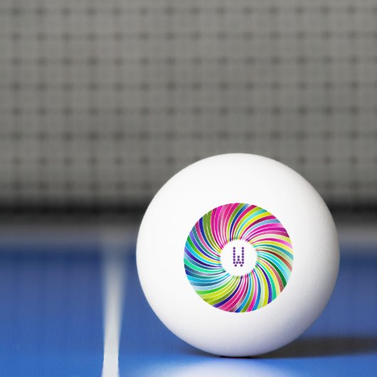 Balle De Ping Pong Chromatic Vortex Ping Pong Ball (Filet)