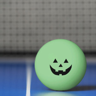 Balle De Ping Pong Citrouille amusante éclairée dans le noir Hallowee
