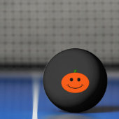 Balle De Ping Pong Citrouille d'Halloween (Filet)