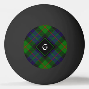 Balle De Ping Pong Clan Gunn Tartan Ping Pong Ball