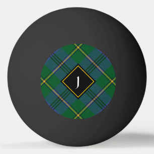 Balle De Ping Pong Clan Johnston Tartan Ping Pong Ball