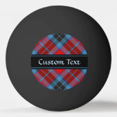 Balle De Ping Pong Clan MacTavish Tartan (Dos)