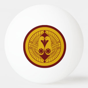 Balle De Ping Pong Clan Nanbu Crest (Kamon)