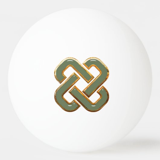 Balle De Ping Pong Clover Mandala (Dos)