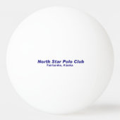 Balle De Ping Pong Club Polo North Star (Dos)