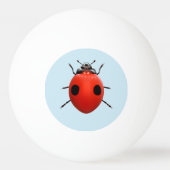 Balle De Ping Pong Coccinelle Chanceuse (Devant)