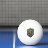 Balle De Ping Pong Cœur & Âme. (Filet)