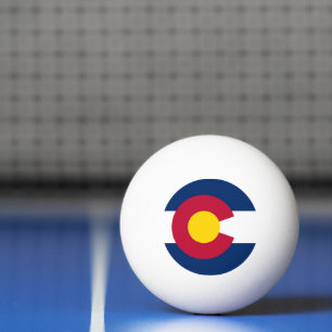 Balle De Ping Pong Colorado : le drapeau du centième État américain