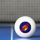 Balle De Ping Pong Comic Book Kapow ! Exclamation (Filet)