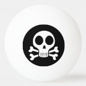 Balle De Ping Pong Conception de crâne de pirate (Dos)