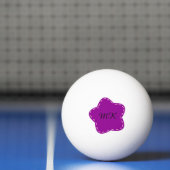 Balle De Ping Pong Conception de Fleur Initiale (Filet)