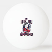 Balle De Ping Pong Conception de jeux avec casque (Devant)