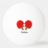 Balle De Ping Pong Conception de tennis de table (Dos)