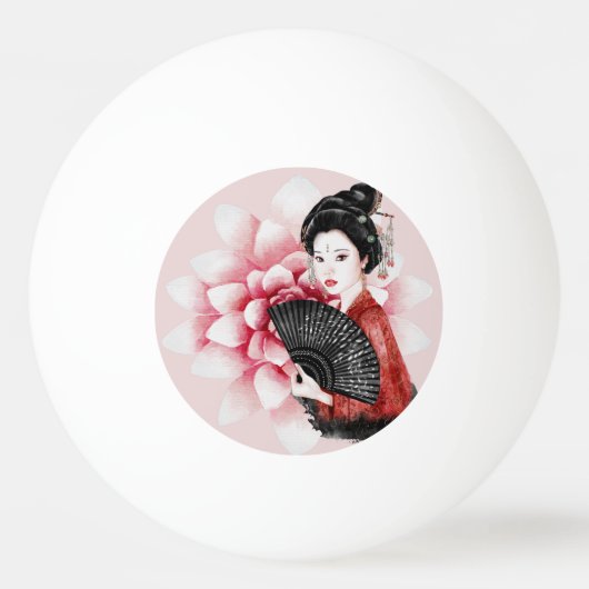 Balle De Ping Pong Conception Okinawa Series 34 (Devant)