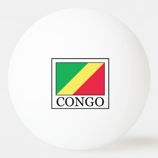 Balle De Ping Pong Congo (Devant)