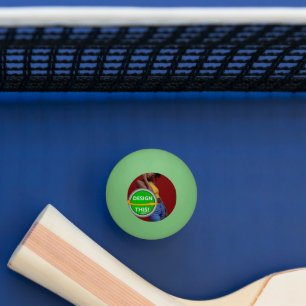 Balle De Ping Pong COOL ! 1 Étoile Ping Pong Ball Glow Dans Le Vert F