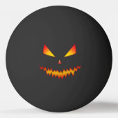 Balle De Ping Pong Cool effrayant Jack O'Lantern face Halloween (Devant)