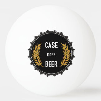Balle De Ping Pong Coque Bière : Ping Pong Ball