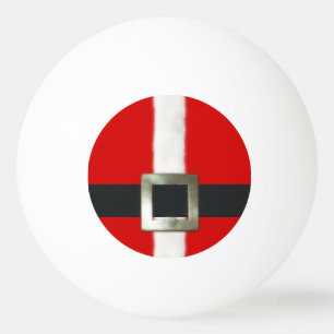 Balle De Ping Pong Costume de Père Noël de Joyeux Noël