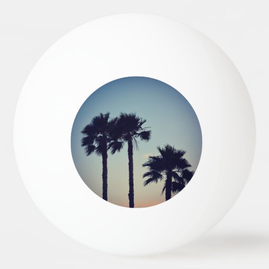 Balle De Ping Pong Coucher de soleil de Yoga (Devant)