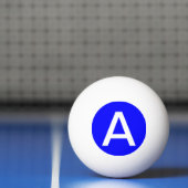 Balle De Ping Pong Couleur simple bleu uni (Filet)