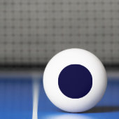 Balle De Ping Pong Couleur solide : bleu marine (Filet)