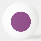Balle De Ping Pong Couleur solide : Plum violet (Dos)
