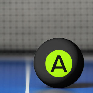 Balle De Ping Pong Couleur solide vert fluorescent