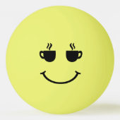 Balle De Ping Pong Coupe de café sourire (Dos)